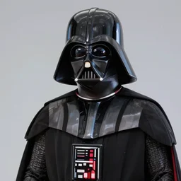 darth vader from the simpsons, very detailed