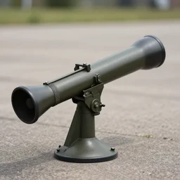 a photo of a military grade flame thrower