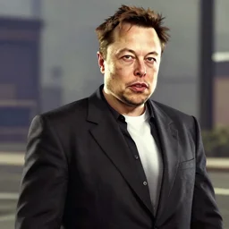 Epic GTA V Portrait Art of Elon Musk