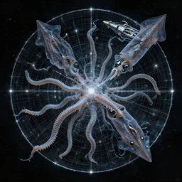 alienus persona artifacti occisor, expressio, subconscious, connectit, dimensiva, conscientia, phantastica, realia, aliena, nudibranch, squidworm in symbiosi crusta, uspaceship nocturno pellucens, medulla cerebri, mollis rutilans, exesa, artificia, vortic