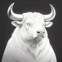 an anthropomorphic bull wearing a bear's head, crisp 8 k line art, digital painting, artstation, unreal engine, octane render, emissive lighting, concept art, matte, sharp focus, hyper realistic lighting, illustration, art by junto ito and takato yamamoto and philippe druillet