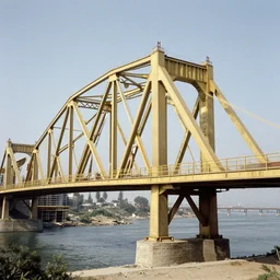A Rare Mid-Construction Shot Of The Golden Bridge Being Built In California, 1935