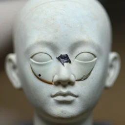 pale macro head photo