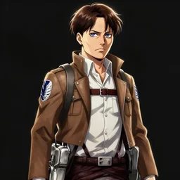 Johnny Depp as a titan in Attack on Titan, digital art, 4k