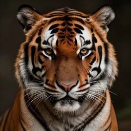 portrait of tiger princess, intricate, sharp focus, octane render, realistic, photo, detailed, beautiful, brown skin, unreal engine, symmetrical!!, loreal, maybelline, sephora, loreal, artstation, art by artgerm, rossdraws, art by karol bak, makeup by pat mcgrath, cinematic, concept art, filmic, vsco