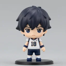 Joe Burrow nendoroid, 4k product photography