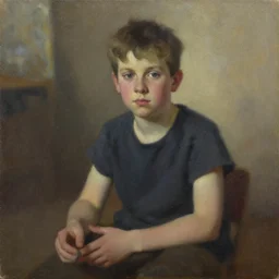 painting by peter balke, oil on canvas