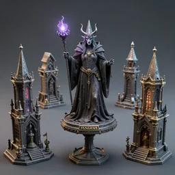 warlock architect alchemy occult building warlock architect alchemy occult buildings, photo realism, 3 5 mm
