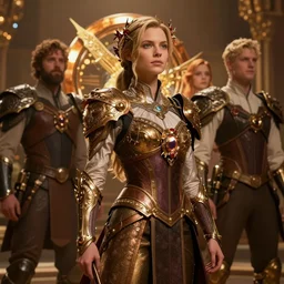 cinematic stills from the hunger games, deep focus, d & d, fantasy, intricate, elegant, highly detailed, digital painting, artstation, concept art, matte, sharp focus, illustration, hearthstone, art by artgerm and greg rutkowski and alphonse mucha