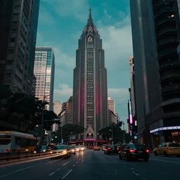 avenida paulista, cyberpunk, blade runner, cinematic