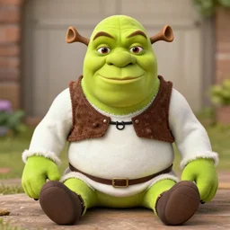 a stuffed animal based on shrek