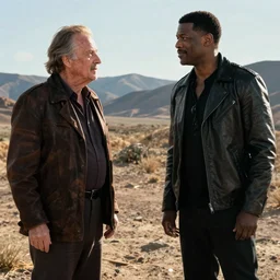 Jack Nicholson and Samuel L. Jackson are Terminators action scene