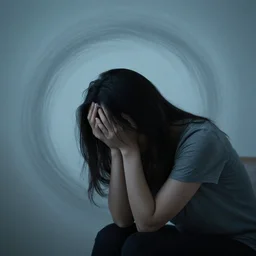 a swirl of sadness