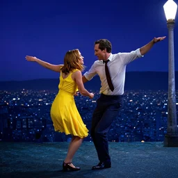 a film still from la la land ( 2 0 1 6 )