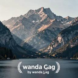 lakeside mountains, by wanda gag