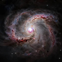 a nebula pheonix in space