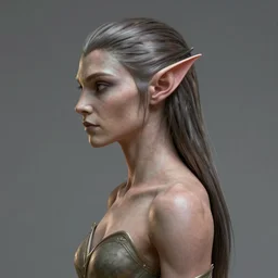 a profile photo of an elf, side profile, marvel, sci-fi, elegant, sinister, muscular, highly detailed, digital painting, artstation, concept art, smooth, sharp focus, illustration