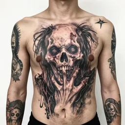 body horror comic sans tattoos