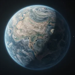 cinematic surface of an alien planet, concept art trending on artstation,