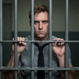 man in jail,
