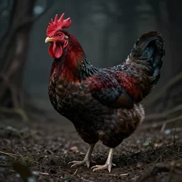 vampiric gothic chicken