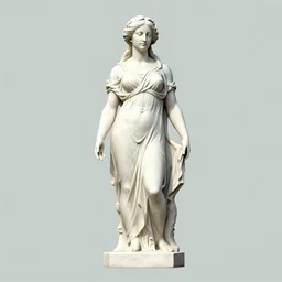 ( ( dither ) ), editorial illustration full body portrait statue of lady justice, modern art deco, white + blue + gold + black, ( ( mads berg ) ), christopher balaskas, victo ngai, moebius, rich grainy texture, detailed, dynamic composition, wide angle, bauhaus, geometric