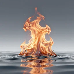 fire made out of water