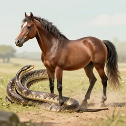 a horse snake hybrid