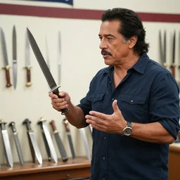 danny trejo talking to danny trejo about prices of machetes in the free country of america