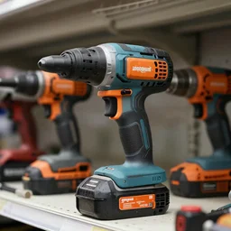 retail photograph of power tools
