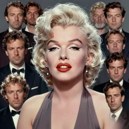 a portrait of marilyn monroe. style by simon bisley, ismail inceoglu, wadim kashin, filip hodas, benedick bana, and andrew atroshenko