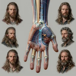 human hand anatomy for artists fantasy character portrait, ultra realistic, cinematic, concept art, wide angle, intricate details, hologram, highly detailed by greg rutkowski, aaron horkey, gaston bussiere, craig mullins, simon bisley, arthur rackham
