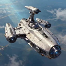 protoss spaceship unreal engine 5 anime style, artstation