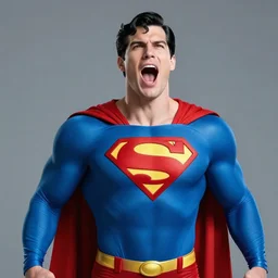 Superman yelling1%