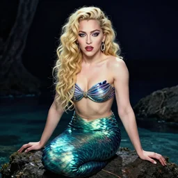 madonna as a mermaid
