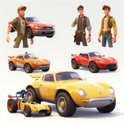 character and vehicle designs, Greg Rutkowski, Darek Zabrocki, Karlkka, Jayison Devadas, Phuoc Quan, trending on Artstation, 8K, ultra wide angle, pincushion lens effect