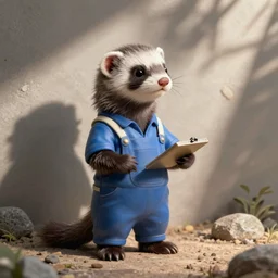 a ferret mechanic