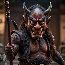 Japanese Oni demon, high detail, cinematic, 8k