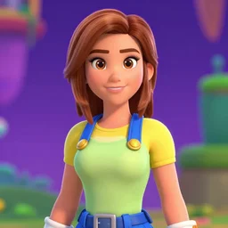 dana scully in super mario galaxy