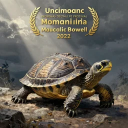 Mountain Turtle, digital painting