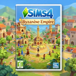 The Sims 4: Byzantine Empire, video game cover