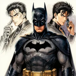 portrait, synthwave batman, watercolor, dramatic lighting, cinematic, establishing shot, extremely high detail, foto realistic, cinematic lighting, pen and ink, intricate line drawings, by Yoshitaka Amano, Ruan Jia, Kentaro Miura, Artgerm, post processed, concept art, artstation, matte painting, style by eddie mendoza, raphael lacoste, alex ross