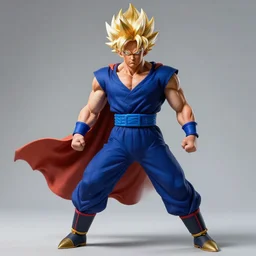 photorealistic donald trump transforming into super sayan