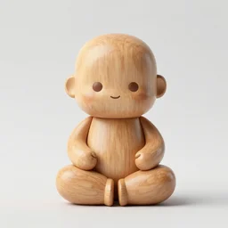 8 k octan, advertising, highly detailed, photo, a totally wooden figurine collectible tin toys art toys wooden on feet, very cute fat cyborg meditation zen with cat ears, cyberpunk, graffiti ratio, design, showroom dealership indoor display convention exhibition a contemporary art gallery masterpiece - a k _ dpm _ 2