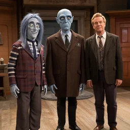 the addams family lost episode production still