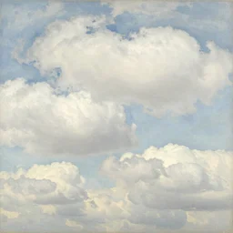 clouds in the style of John Constable cloud studies sketches