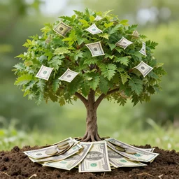 a tree that grows money