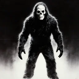 1 9 8 0's horror film poster, a monster stands with its hand reaching out, in the style of fright night