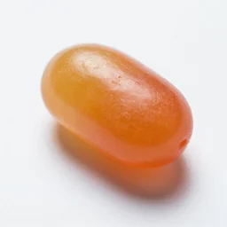 a highly detailed photo of a shiny jelly bean