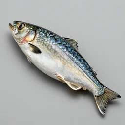 a sardine in the style of gyotaku, extremely detailed,
